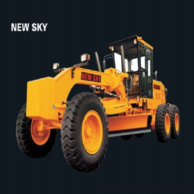 Eco Friendly 180KW Motor Grader Machine For Road Construction