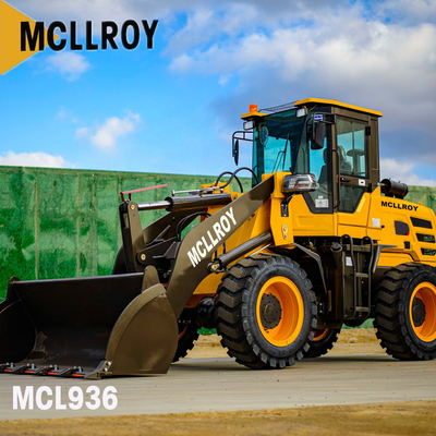 OEM Compact Articulated Front End Loader 3500mm Dumping Height