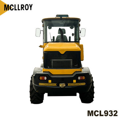 58kw Articulated Front Loader , Shovel Wheel Loader 3200mm Dump