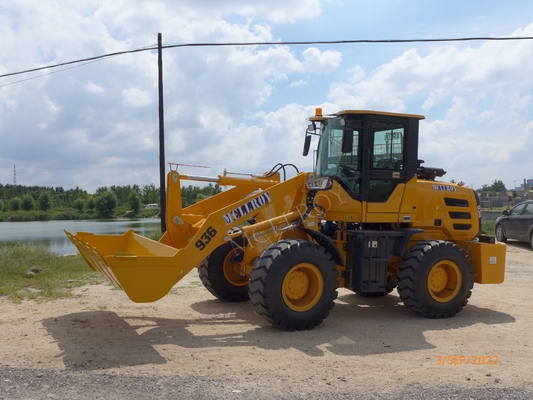 1.1m3 Front Wheel Loader Engine Yun Nei 4100 Supercharged Front Loader Shovel