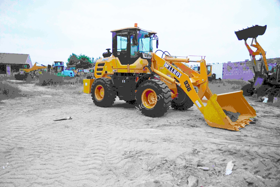 1.1m3 Front Wheel Loader Engine Yun Nei 4100 Supercharged Front Loader Shovel