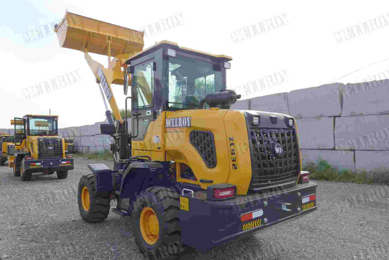 2400RPM  60 kW Wheel Loader Machine  EU Stage II Emissions