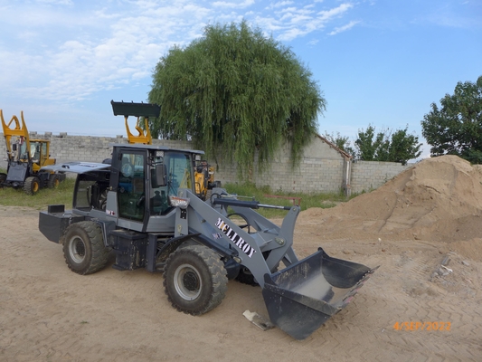 42kW Sand Machine Compact Wheel Loaders 240 Integral Torque Converter Transmission