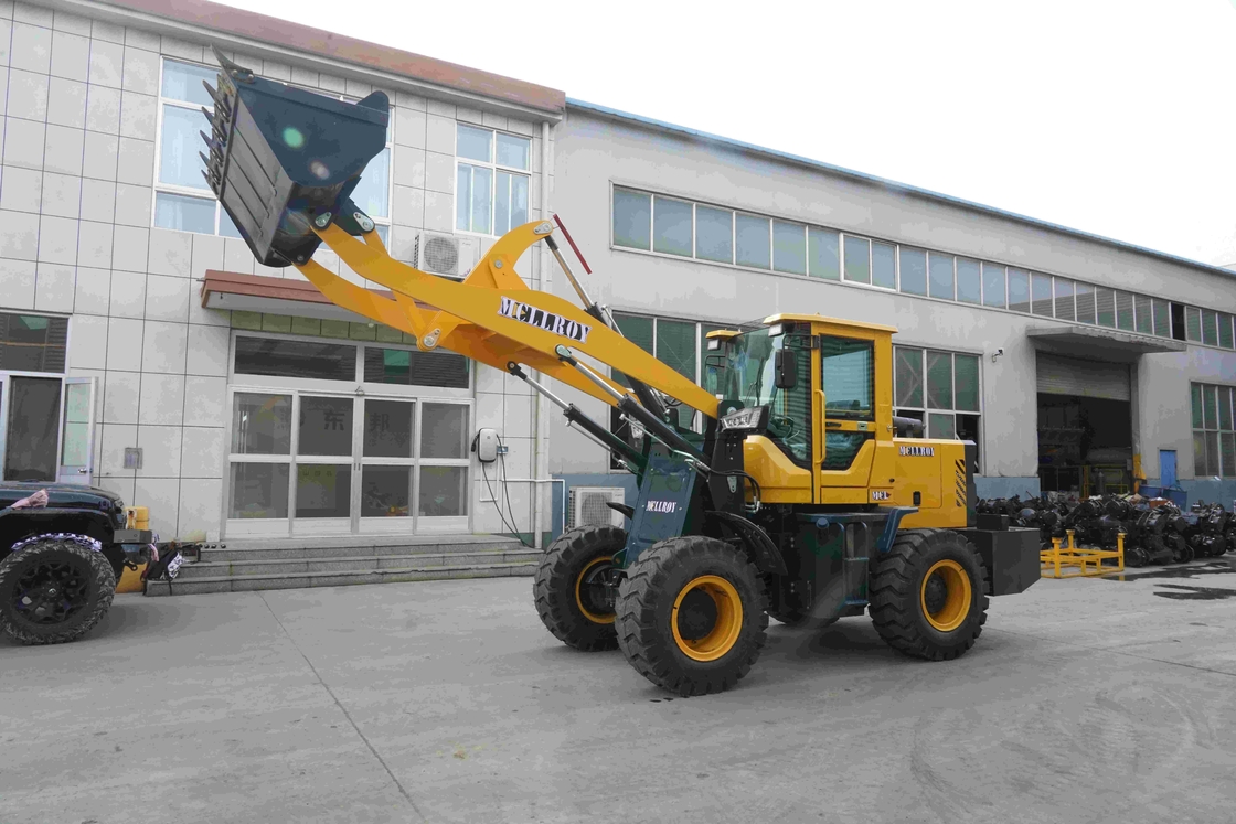 1.7M3 Small Articulating Front End Wheel Loader Air Brake Little Loader