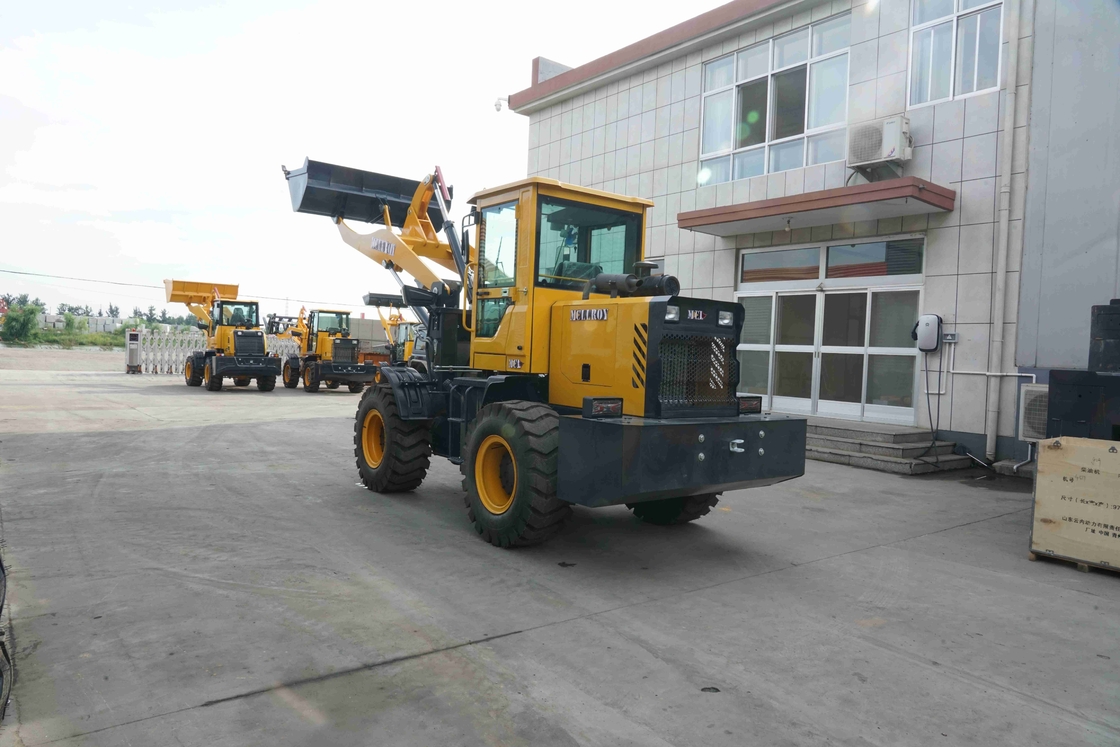 1.7M3 Small Articulating Front End Wheel Loader Air Brake Little Loader