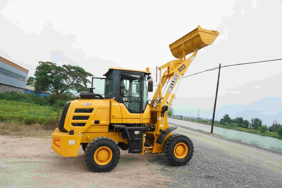 3670 Kg Operating Weight Small Articulating Front End Wheel Loader,Disc Brake Brake Articulated Front
