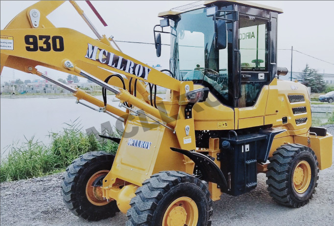 2400RPM Small End Wheel Loader Machine 0.6-1.0 M3 Bucket Capacity