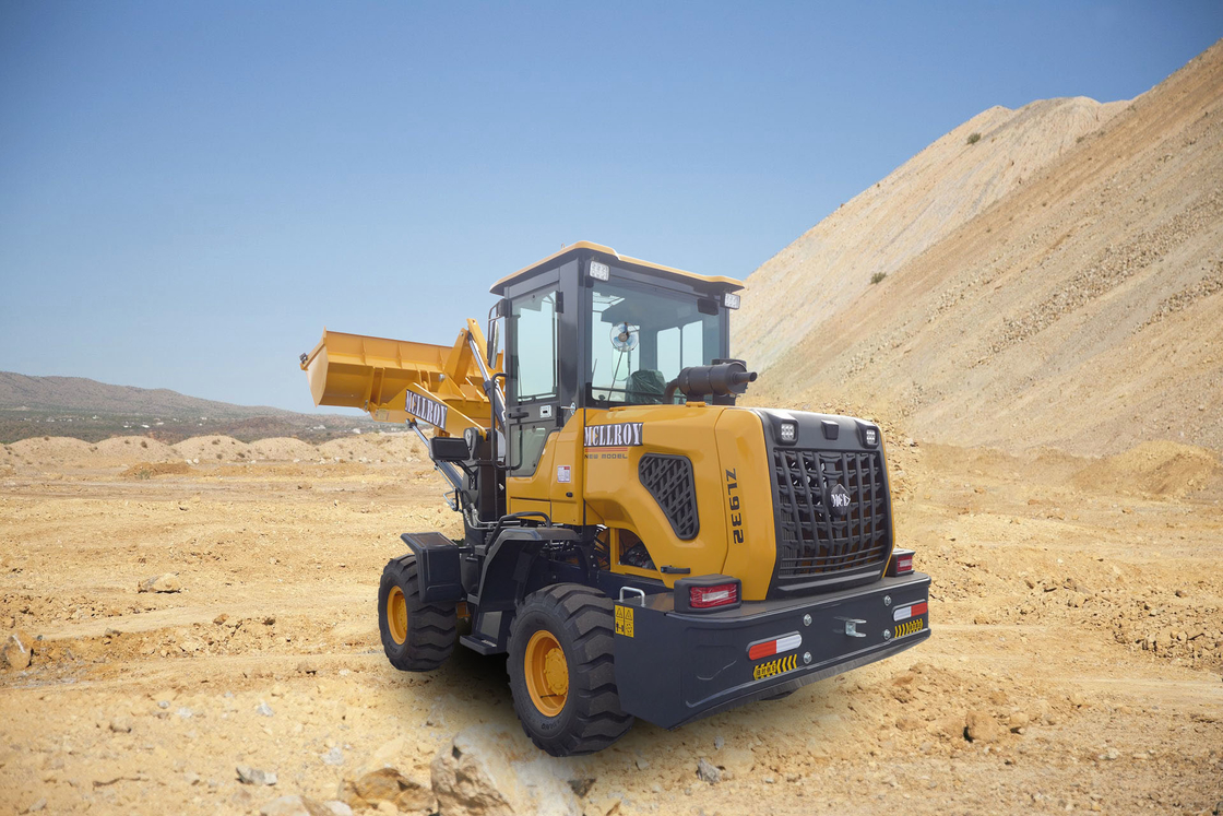 20.5-16 Tire Front Bucket Wheel Loader Machine With Changfa 490 Engine