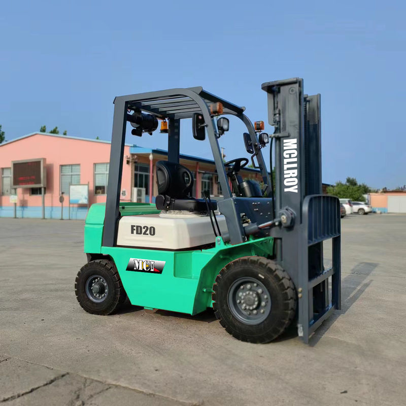 Long Lasting Counterweight Forklift Truck Minimum Turning Radius 2220 Mm