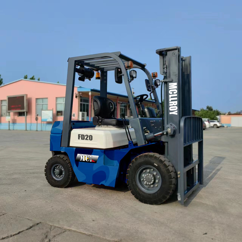 Ergonom IC Diesel Forklift Truck Max.Travel Speed Full Loading 19 Km/H