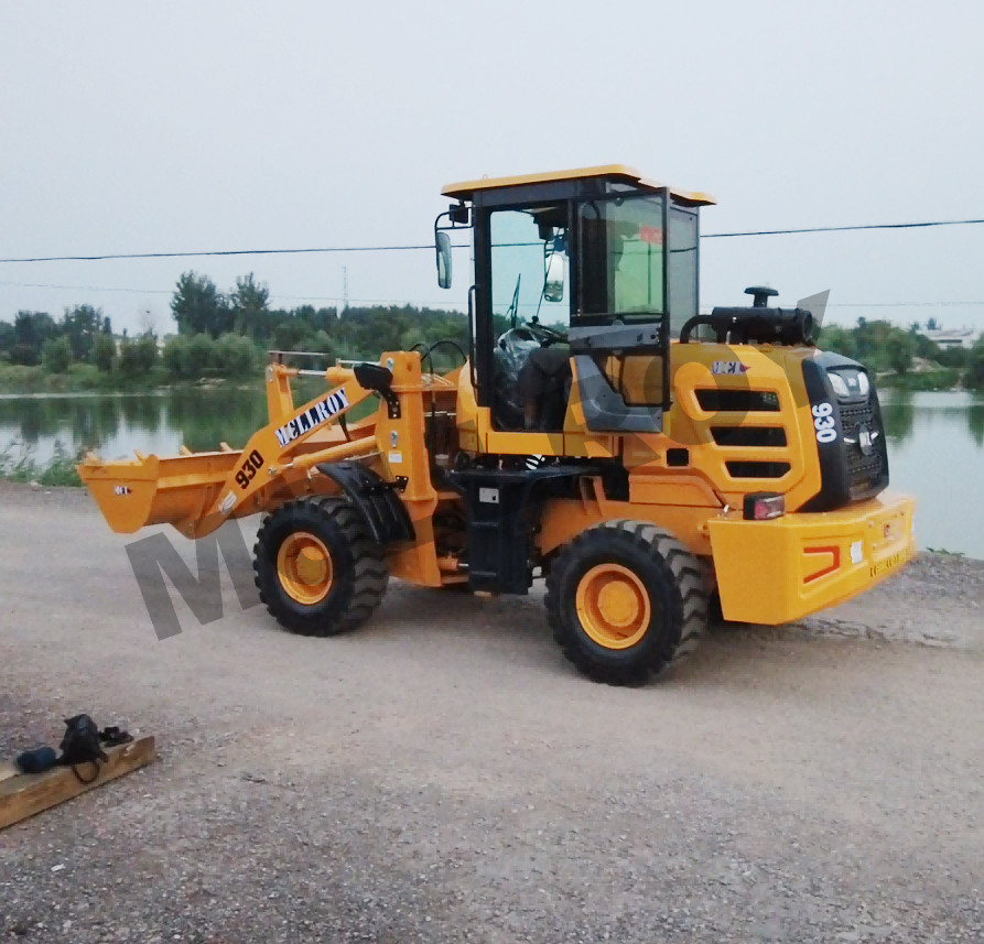 2400RPM YunNei 490 Engine Bucket Wheel Loader For Transporting