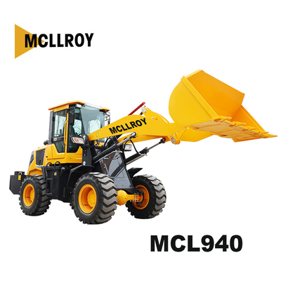 3500mm Max.Dump Clearance Compacto Cargador de ruedas delanteras de extremo 2200kg Carga nominal Mini Cargador de ruedas delanteras de extremo