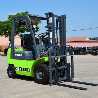 Compacto contrapeso diésel montacargas FD15 32KW operación cómoda fácil mantenimiento