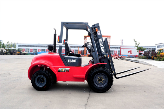 Camión elevador de todos los terrenos diesel personalizable Max. Velocidad de elevación con carga completa 600 mm/s