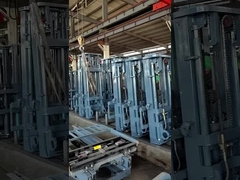 Camión elevador de almacén 4 ruedas motrices, FD40 4000KG Camión elevador diesel 21km / h