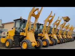 2.5 toneladas de tracción a cuatro ruedas diésel cargador de ruedas para la construcción nuevo frente pequeño